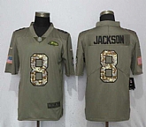 Nike Ravens 8 Lamar Jackson Olive Camo Salute to Service Limted Jersey,baseball caps,new era cap wholesale,wholesale hats